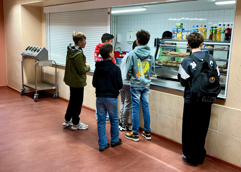 Cafeteria Rueckert Gymnasium Berlin