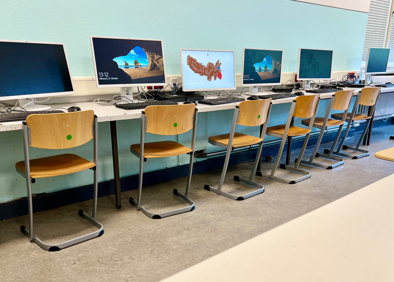 Informatik Computerraum