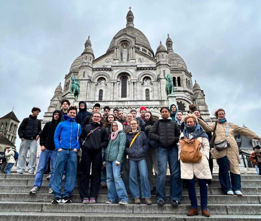 Kursfahrt nach Enghien-les-Bains des Rückert-Gymnasiums, Besuch von Montmartre