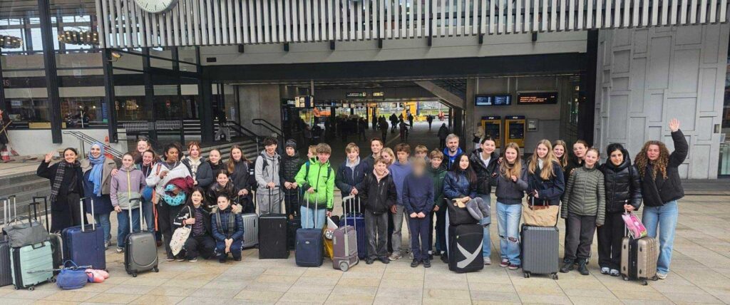 Schülerinnen und Schüler des Rückert-Gymnasium in Tilburg