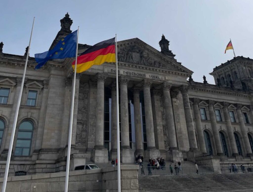 Bundestag Exkursion von Schülern des Rückert-Gymnasiums