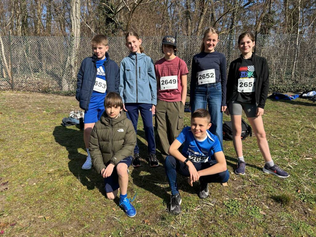 Crosslauf mit Schülerinnen und Schülern vom Rückert-Gymnasium Berlin