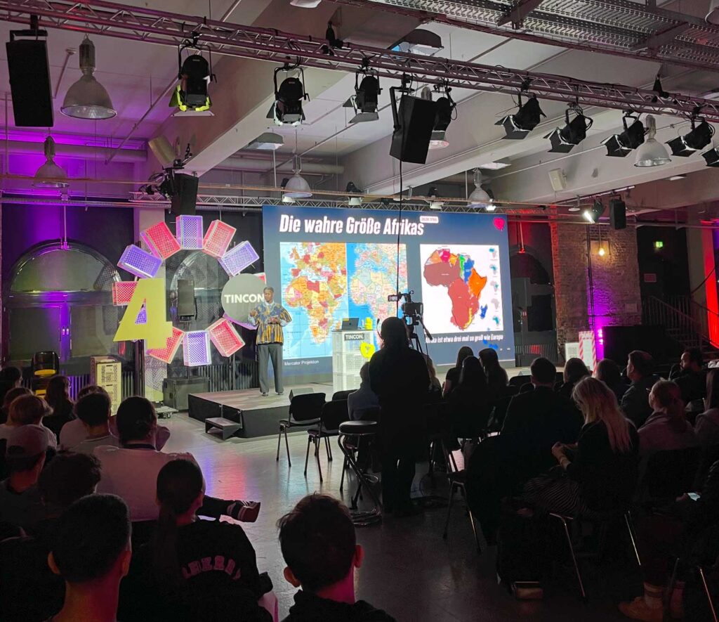 Rückert-Gymnasium Berlin bei Tincon und re:publica zu Besuch