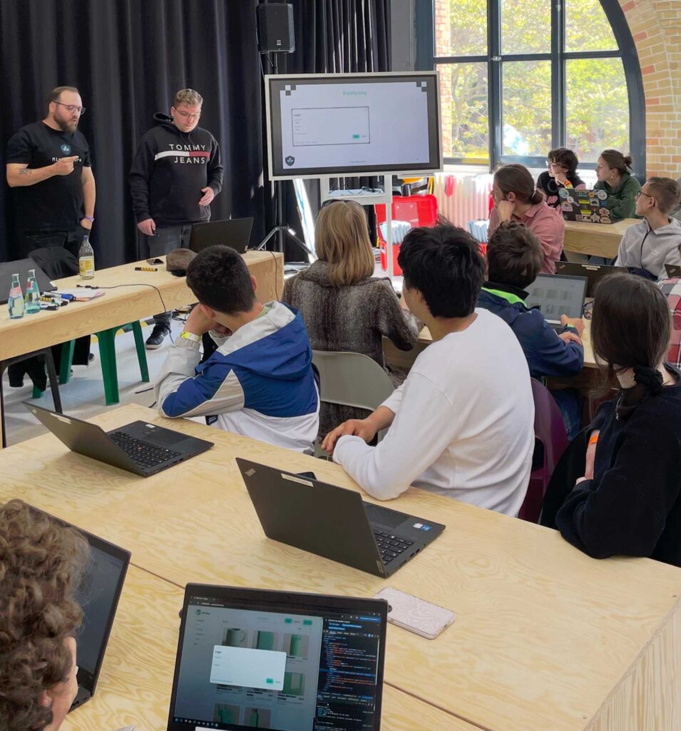 Rückert-Gymnasium Berlin bei der TINCON & re:publica